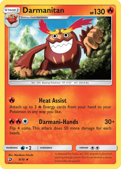 Darmanitan 9/70 Dragon Majesty