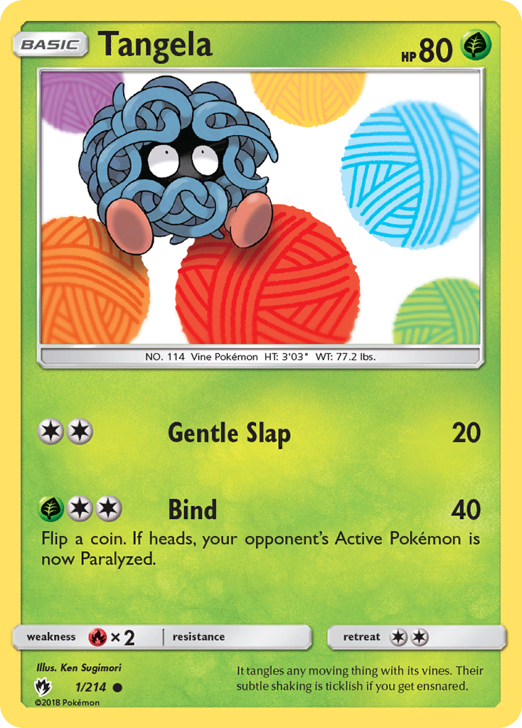 Tangela 1/214 Lost Thunder
