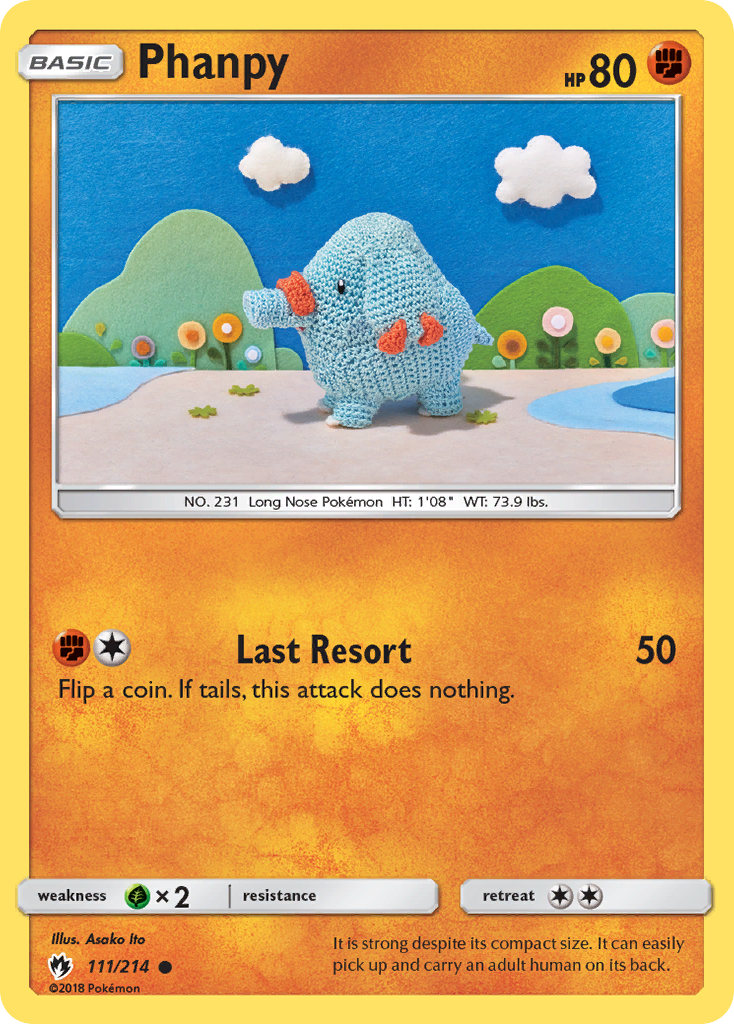 Phanpy 111/214 Lost Thunder