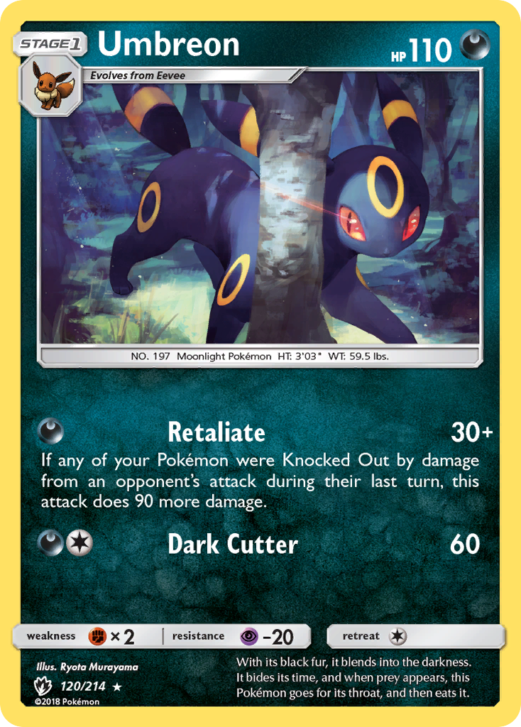 Umbreon 120/214 Lost Thunder