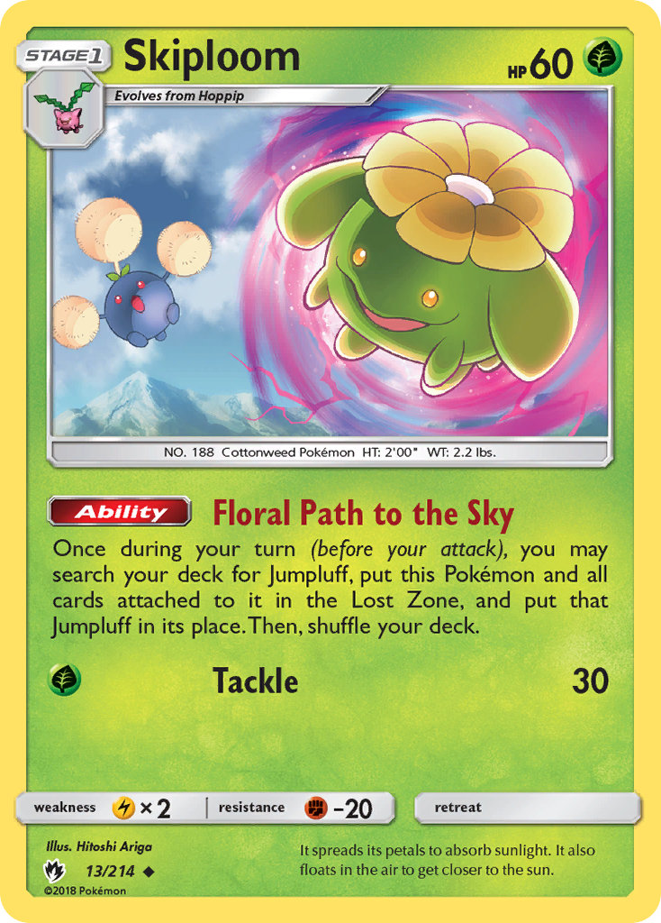 Skiploom 13/214 Lost Thunder