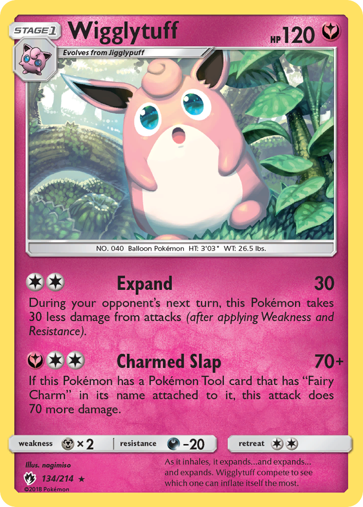 Wigglytuff 134/214 Lost Thunder