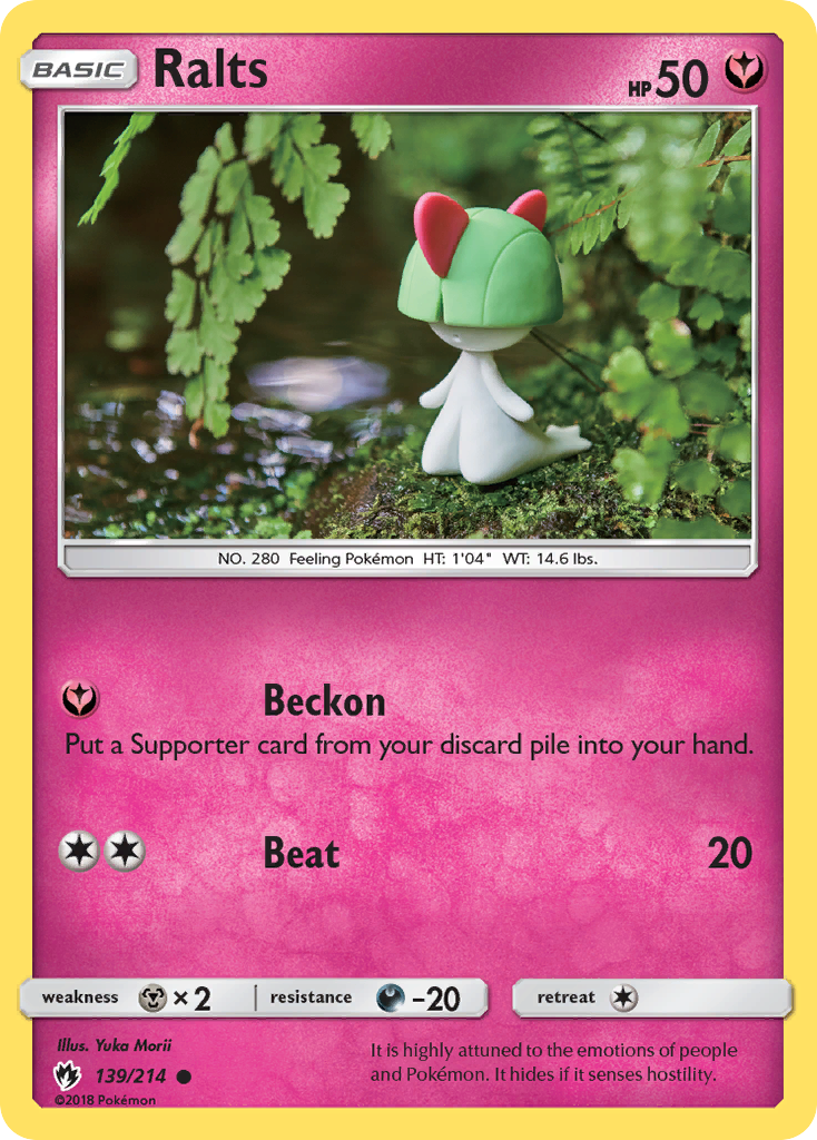 Ralts 139/214 Lost Thunder