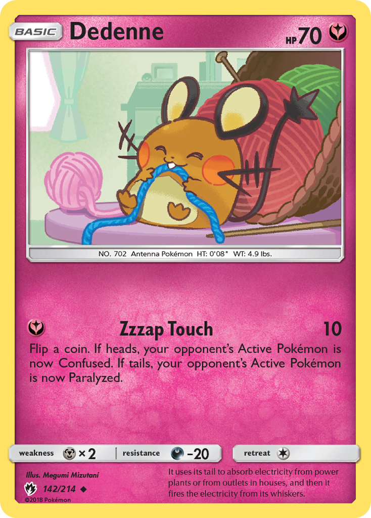 Dedenne 142/214 Lost Thunder