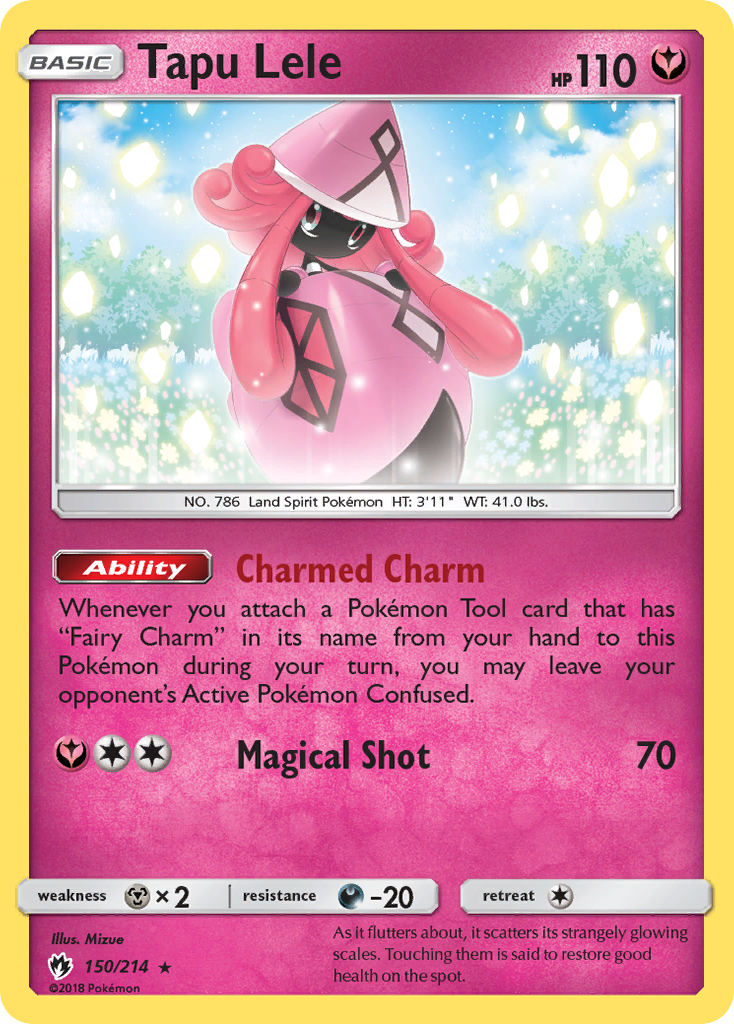 Tapu Lele 150/214 Lost Thunder