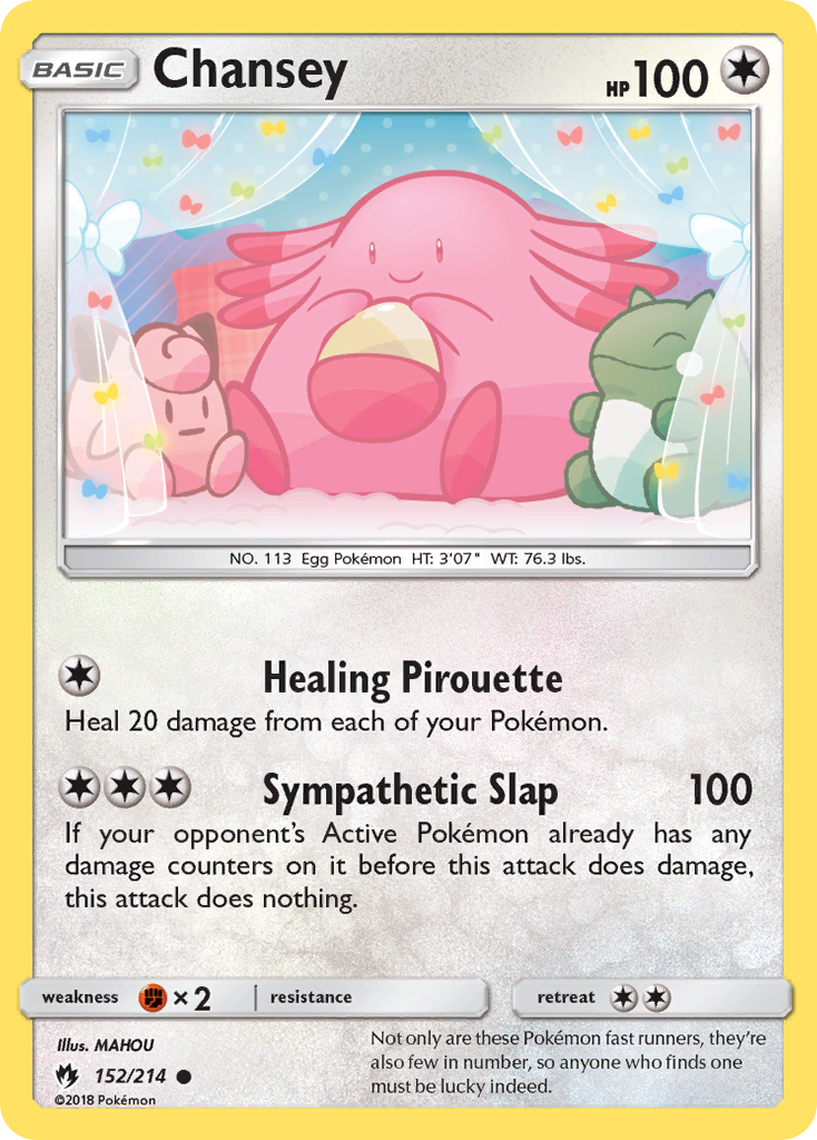 Chansey 152/214 Lost Thunder