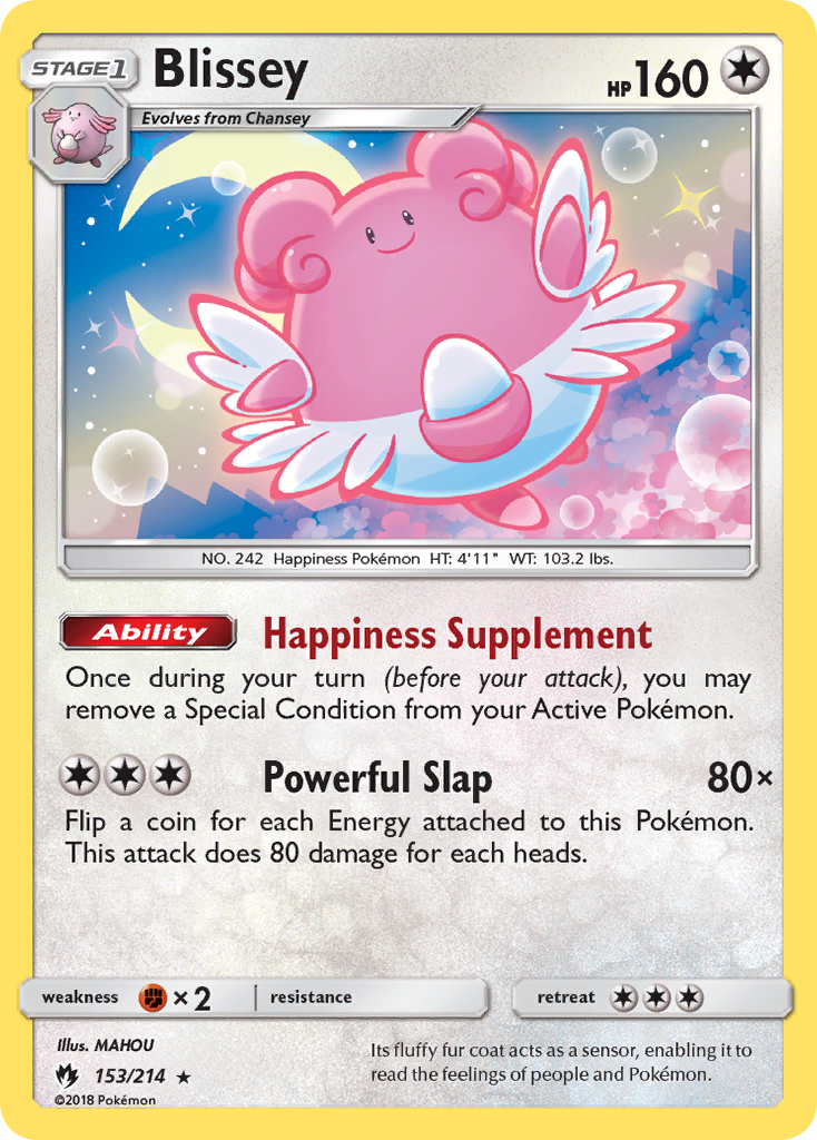 Blissey 153/214 Lost Thunder