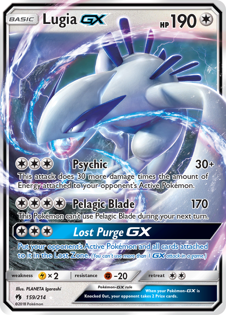 Lugia-GX 159/214 Lost Thunder
