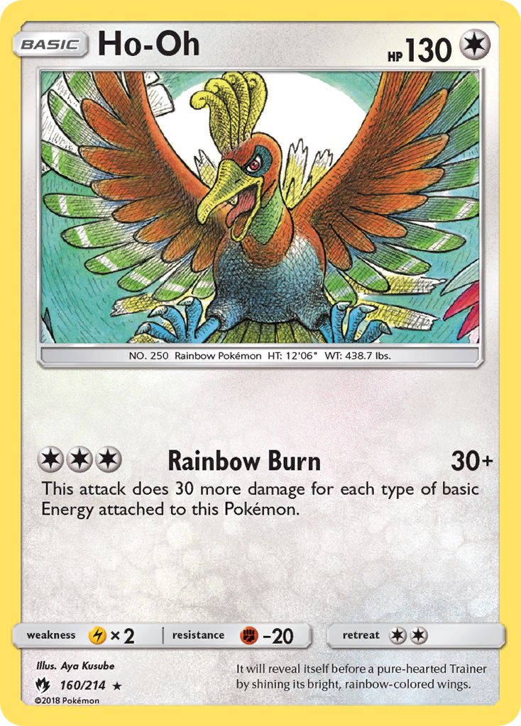 Ho-Oh 160/214 Lost Thunder