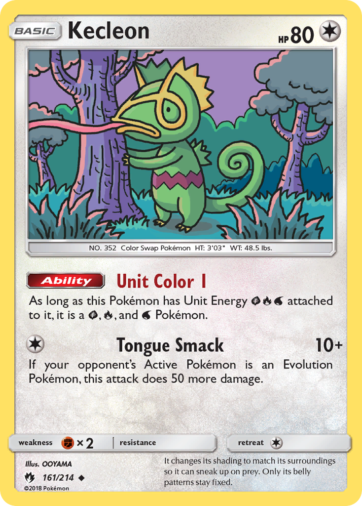 Kecleon 161/214 Lost Thunder