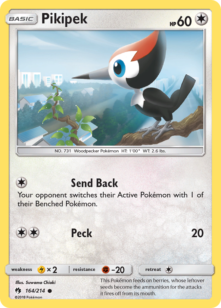 Pikipek 164/214 Lost Thunder