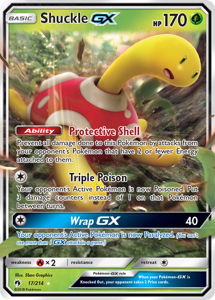 Shuckle-GX 17/214 Lost Thunder