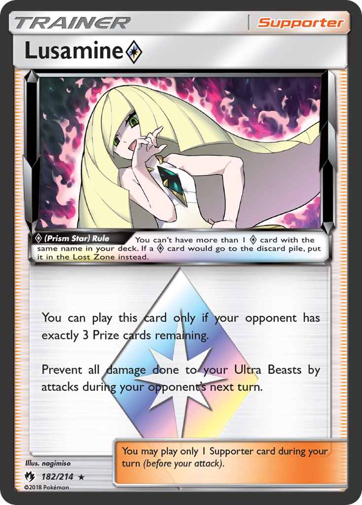 Lusamine ◇ 182/214 Lost Thunder