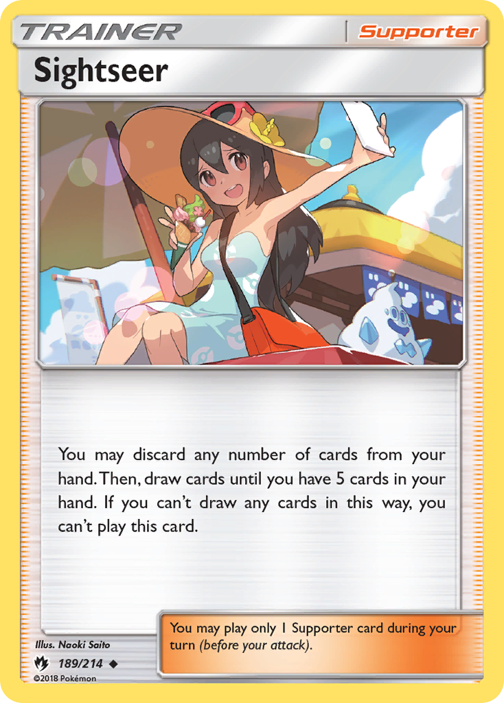 Sightseer 189/214 Lost Thunder