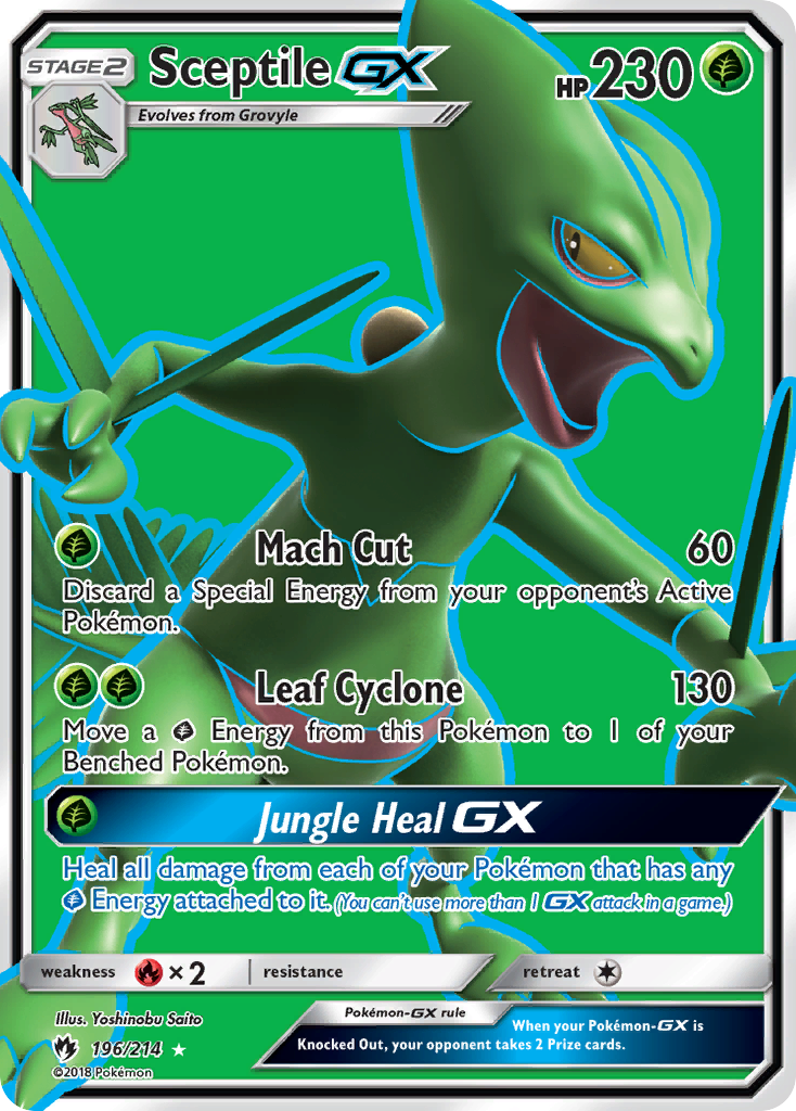 Sceptile-GX 196/214 Lost Thunder