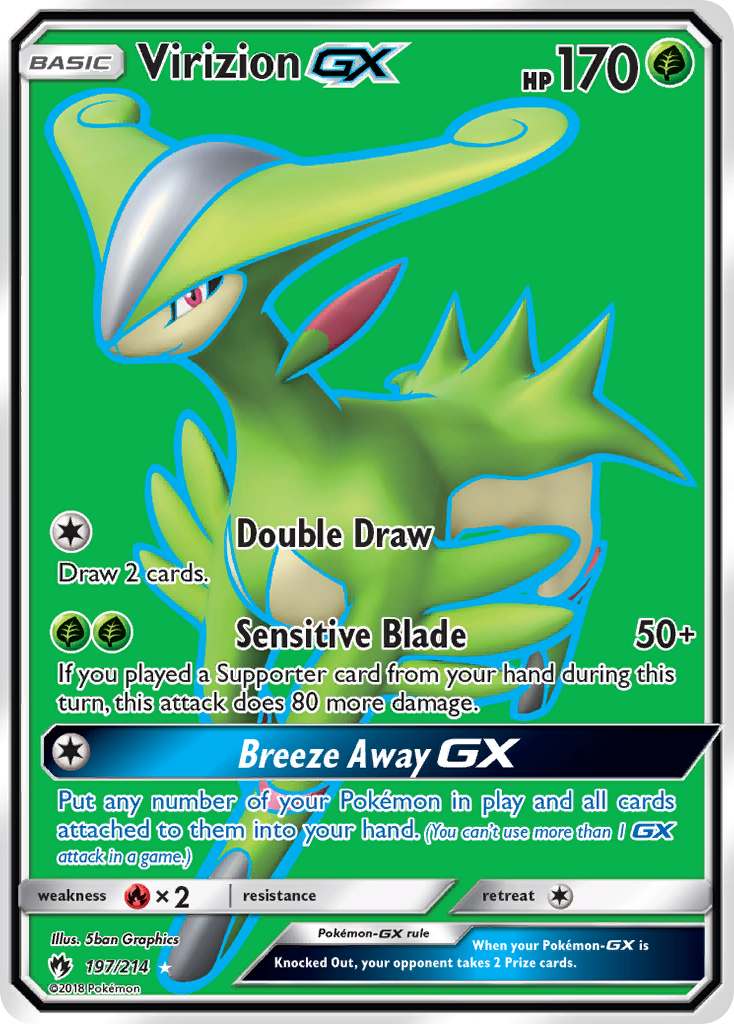 Virizion-GX 197/214 Lost Thunder