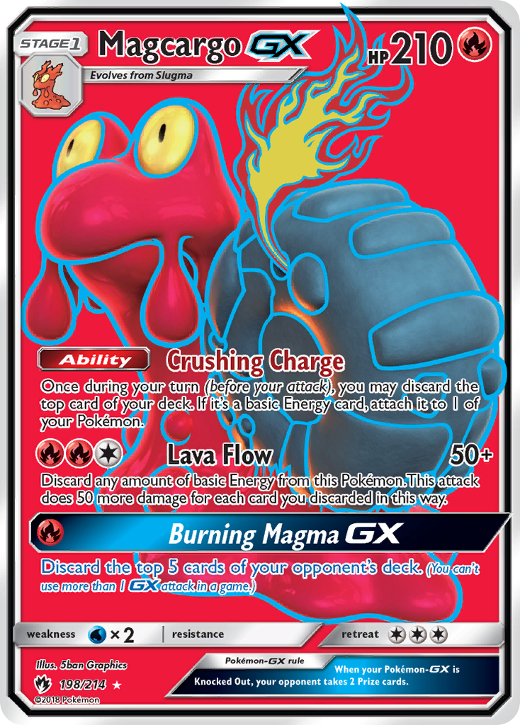 Magcargo-GX 198/214 Lost Thunder
