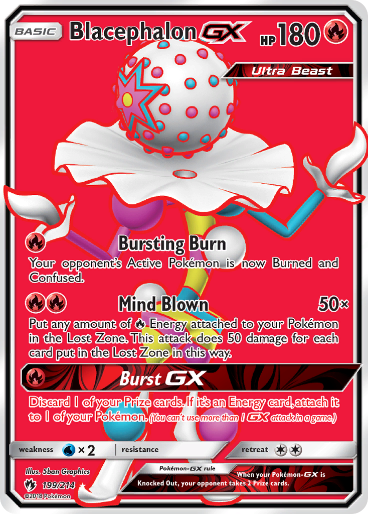 Blacephalon-GX 199/214 Lost Thunder