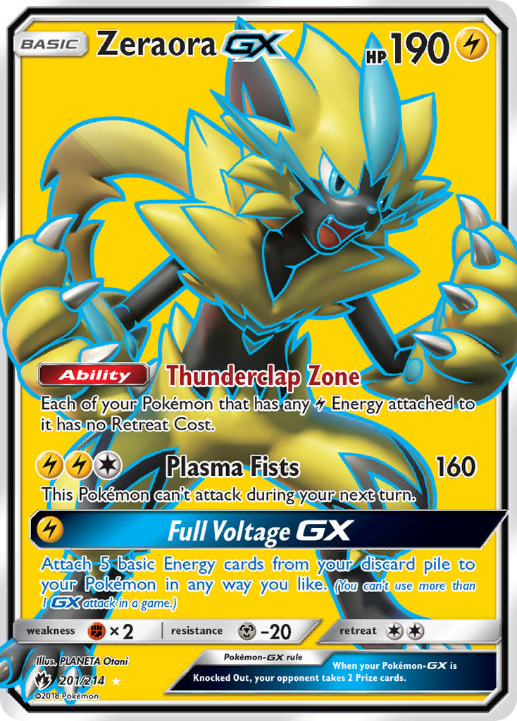 Zeraora-GX 201/214 Lost Thunder