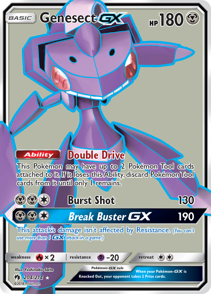 Genesect-GX 204/214 Lost Thunder