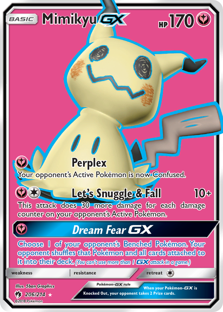 Mimikyu-GX 206/214 Lost Thunder