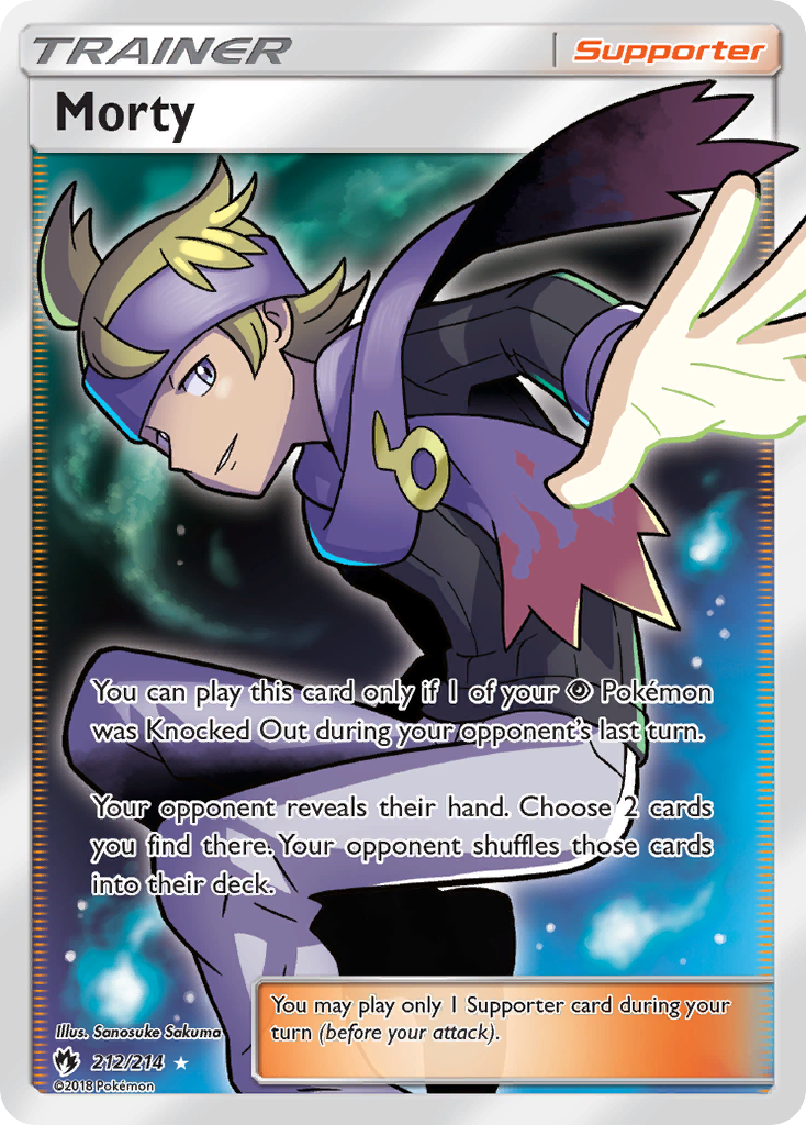 Morty 212/214 Lost Thunder