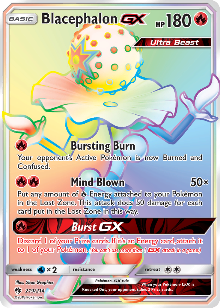 Blacephalon-GX 219/214 Lost Thunder