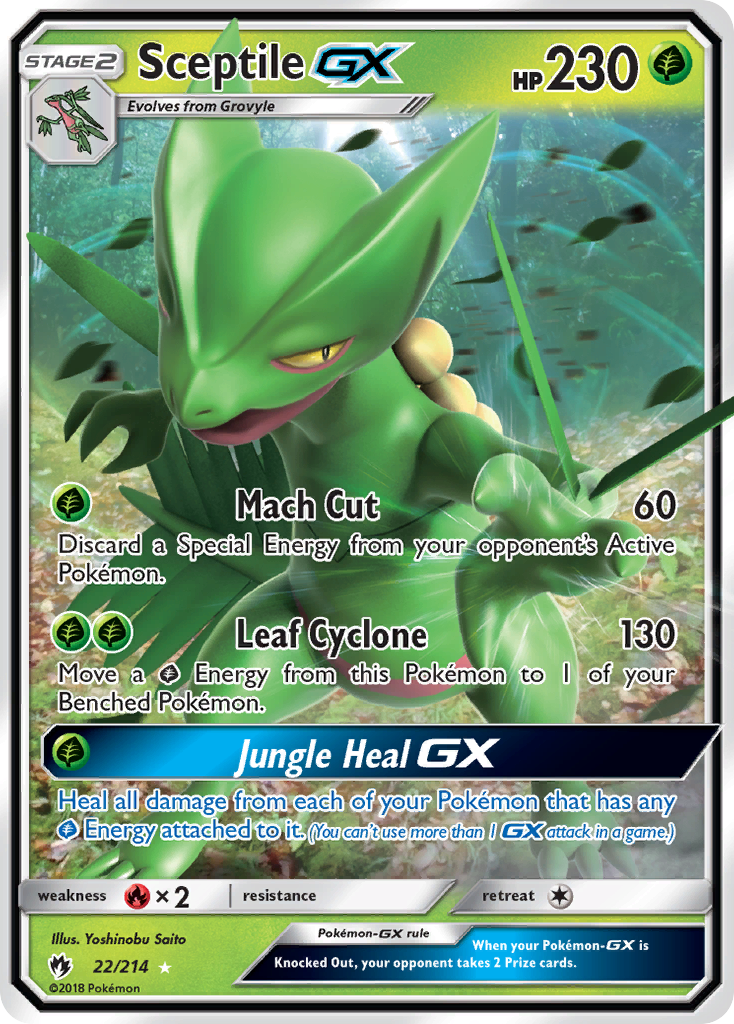 Sceptile-GX 22/214 Lost Thunder