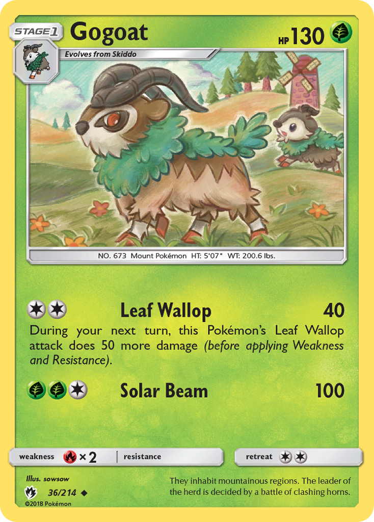 Gogoat 36/214 Lost Thunder