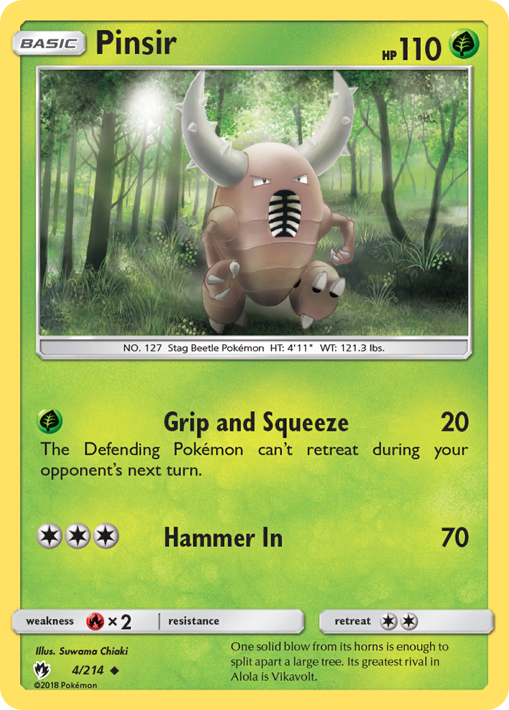 Pinsir 4/214 Lost Thunder