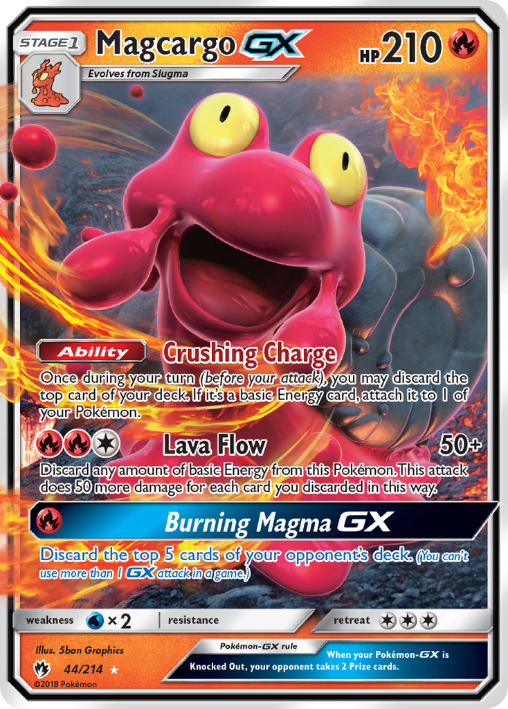 Magcargo-GX 44/214 Lost Thunder