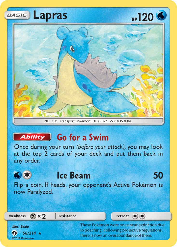 Lapras 56/214 Lost Thunder