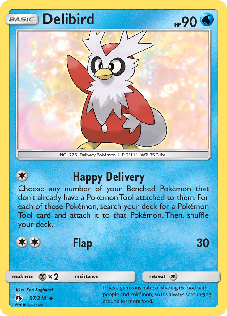 Delibird 57/214 Lost Thunder