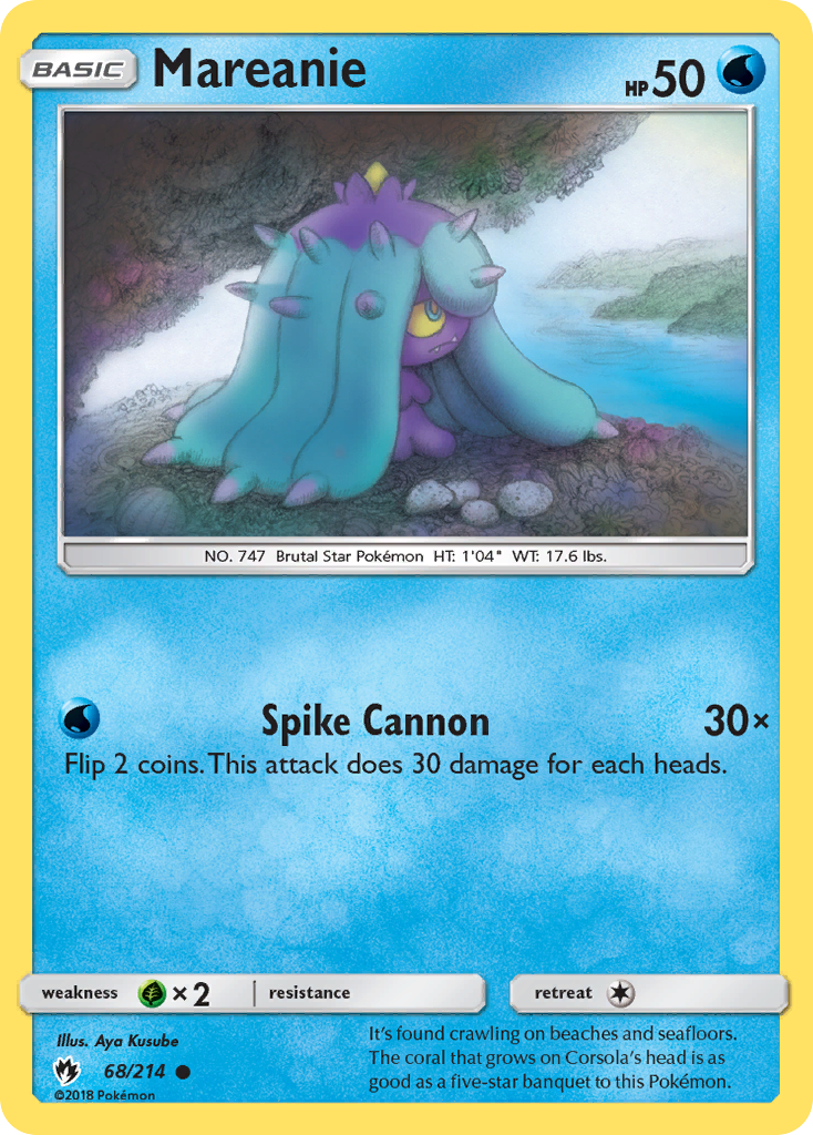 Mareanie 68/214 Lost Thunder