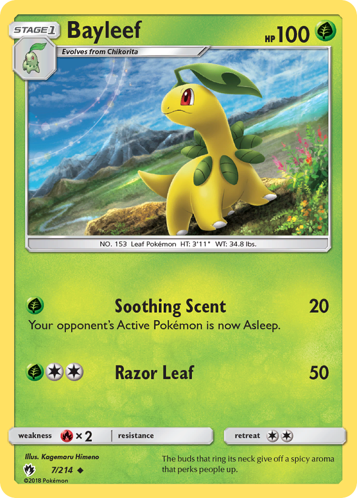Bayleef 7/214 Lost Thunder