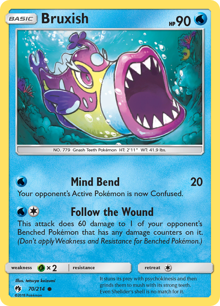 Bruxish 70/214 Lost Thunder
