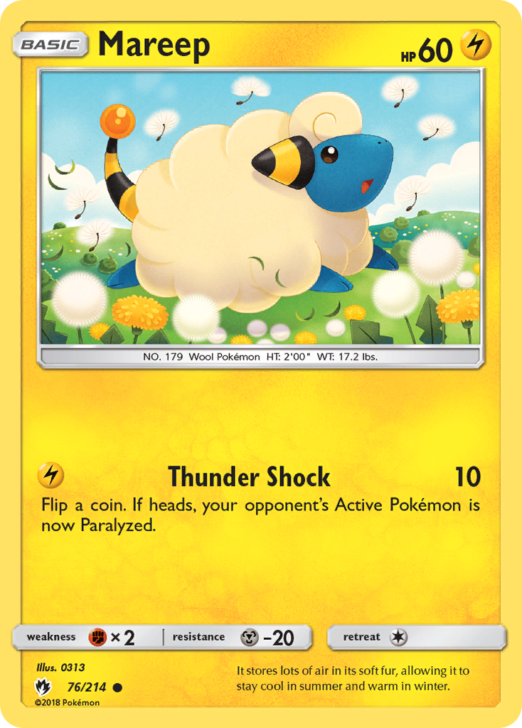 Mareep 76/214 Lost Thunder