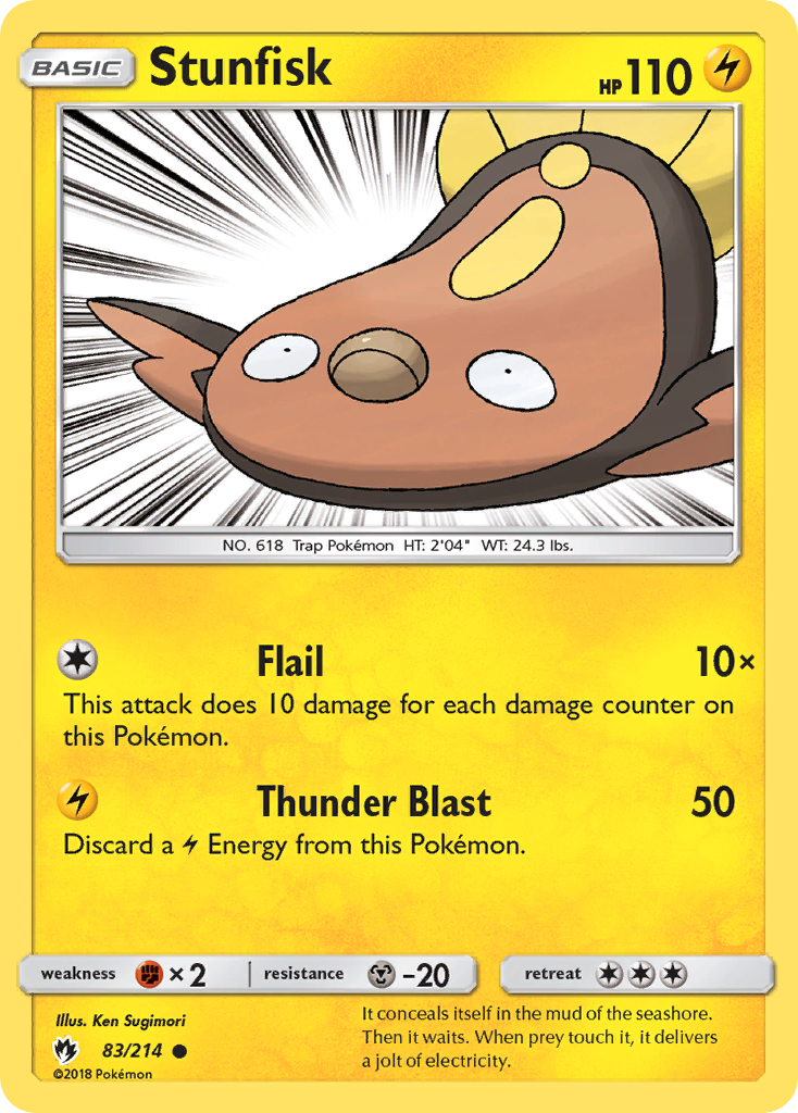 Stunfisk 83/214 Lost Thunder