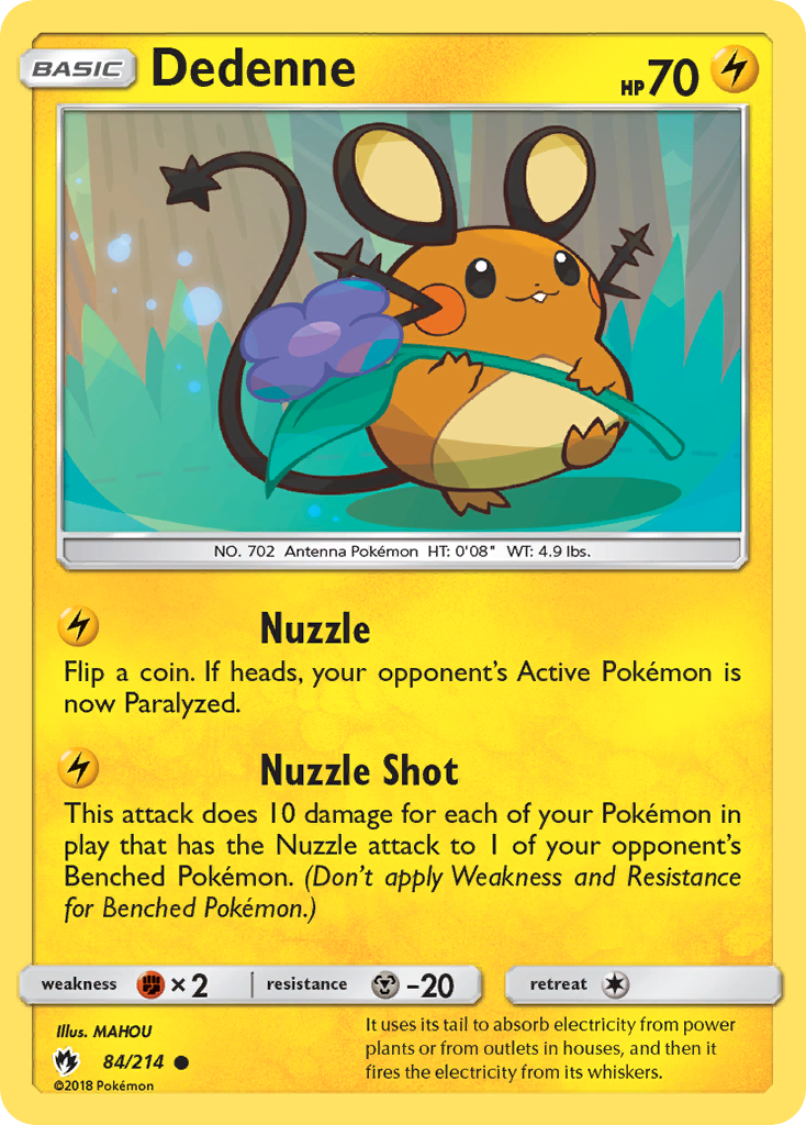 Dedenne 84/214 Lost Thunder