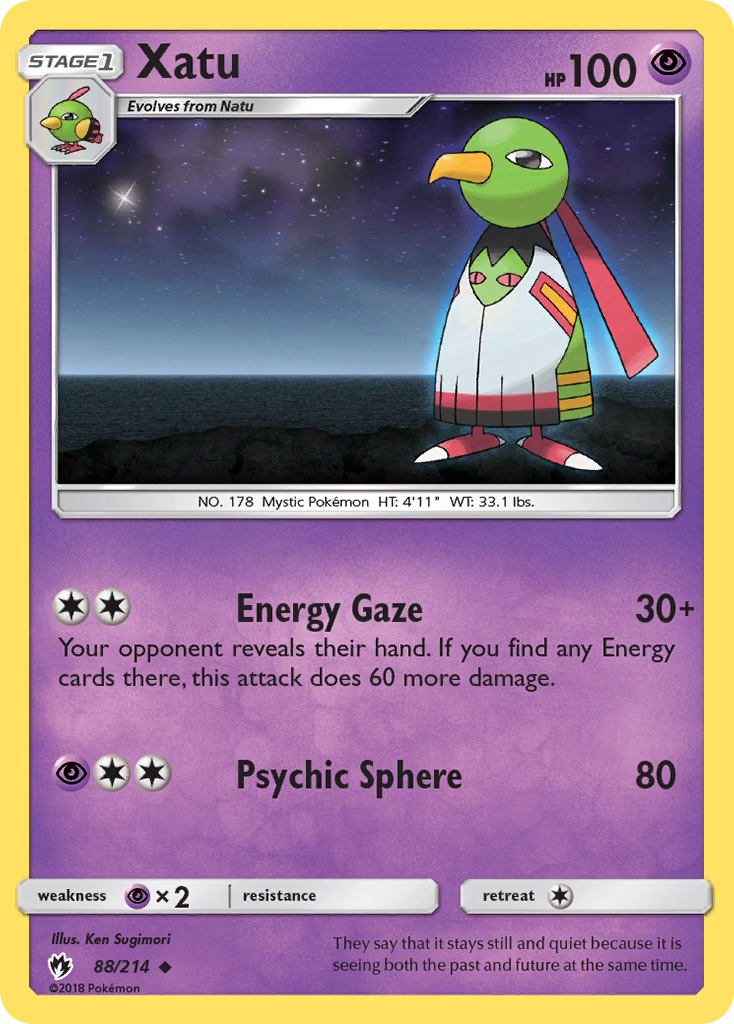 Xatu 88/214 Lost Thunder
