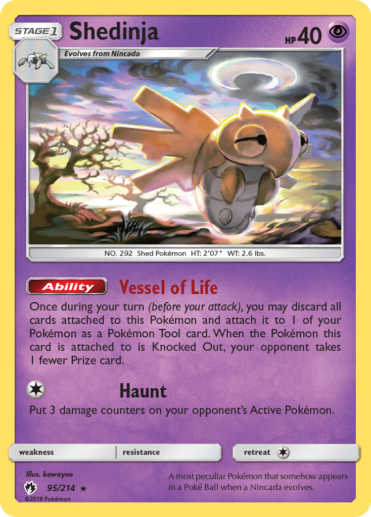 Shedinja 95/214 Lost Thunder