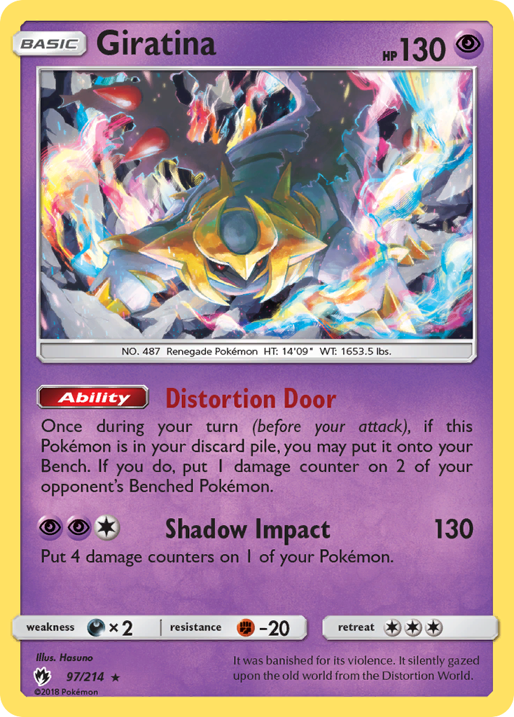 Giratina 97/214 Lost Thunder