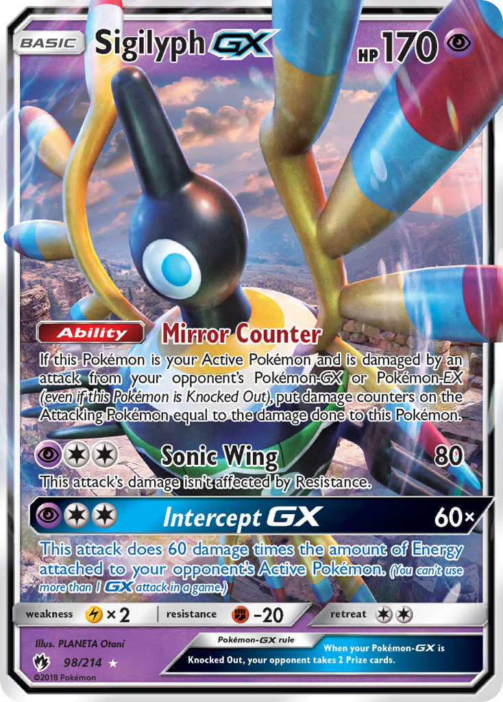 Sigilyph-GX 98/214 Lost Thunder