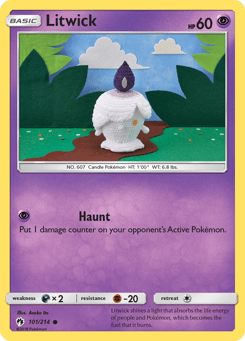 Litwick 101/214 Lost Thunder