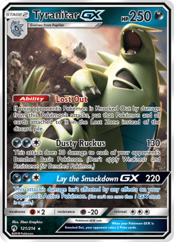Tyranitar-GX 121/214 Lost Thunder