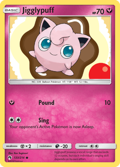 Jigglypuff 133/214 Lost Thunder