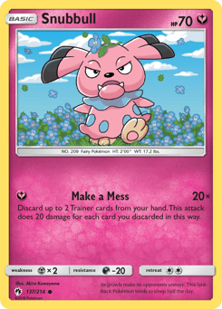 Snubbull 137/214 Lost Thunder