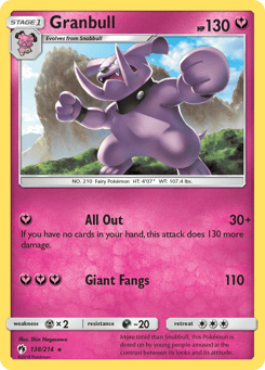 Granbull 138/214 Lost Thunder