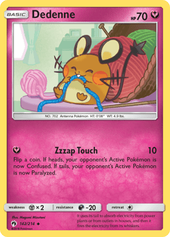 Dedenne 142/214 Lost Thunder