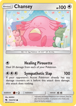 Chansey 152/214 Lost Thunder